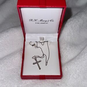 Silver Cross Necklace